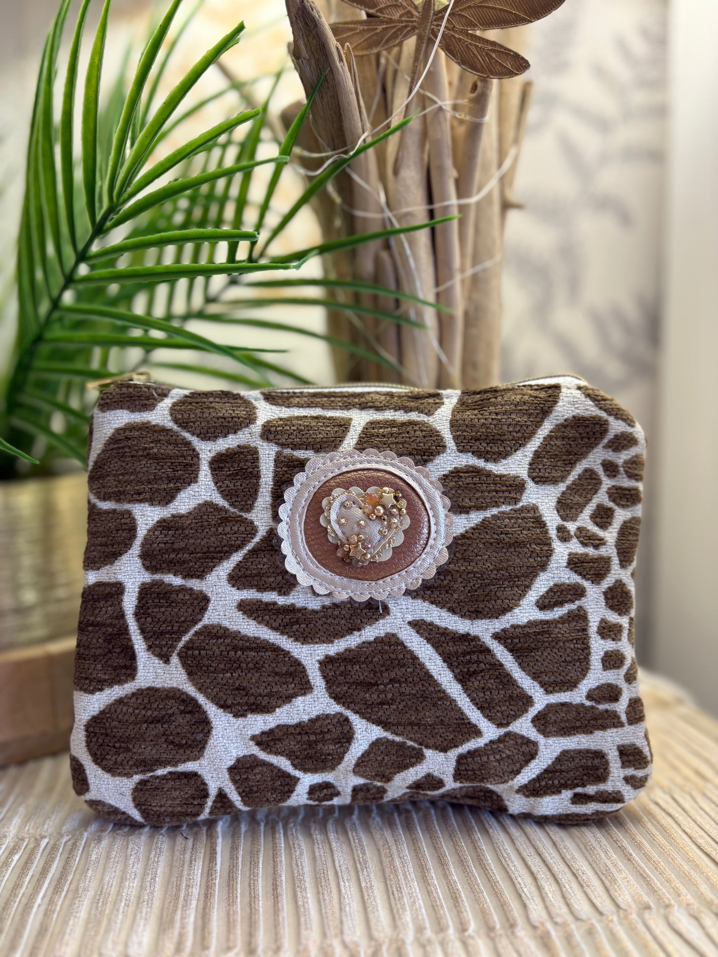 Pochette girafe