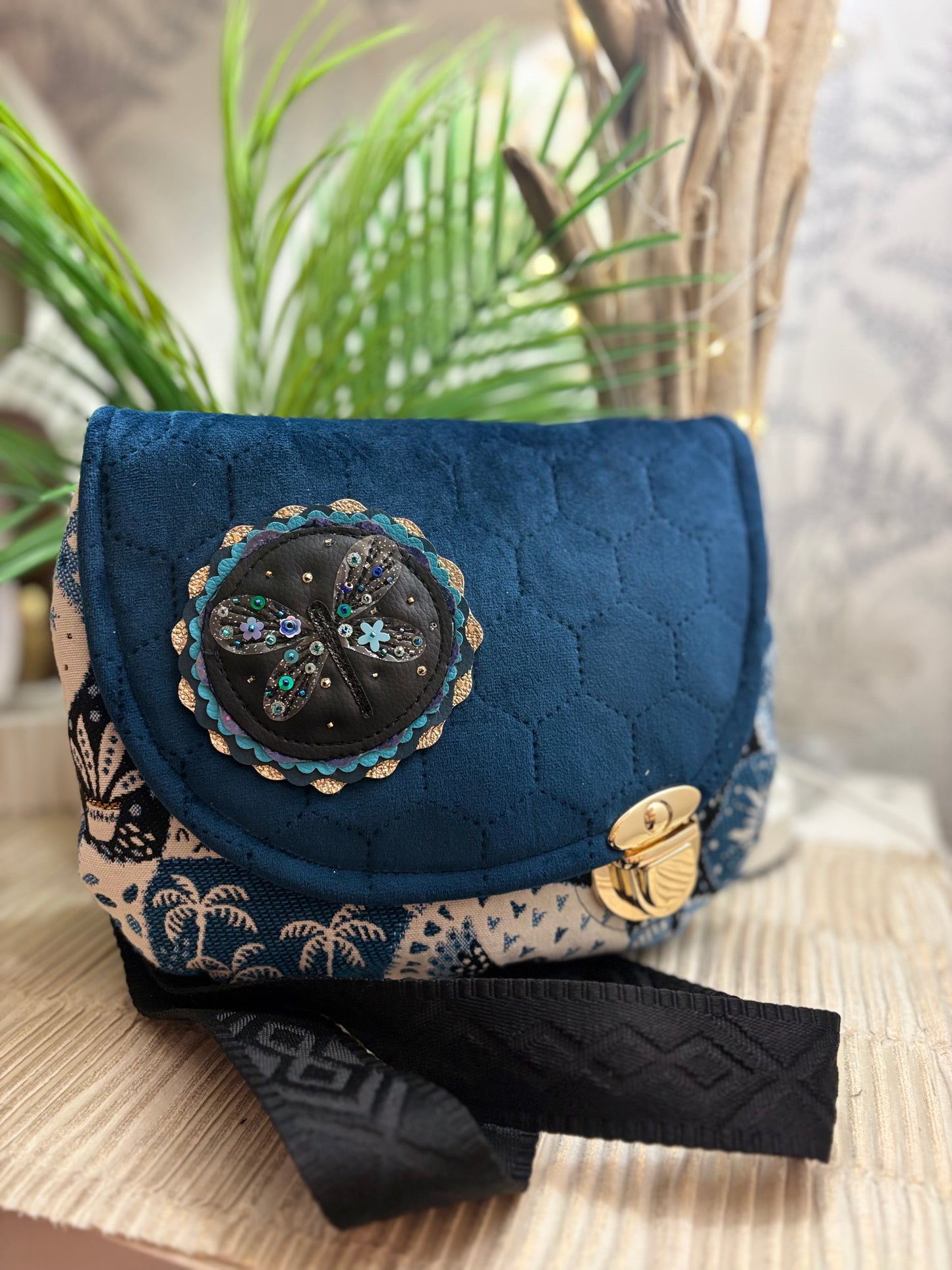 Sac à main libellule