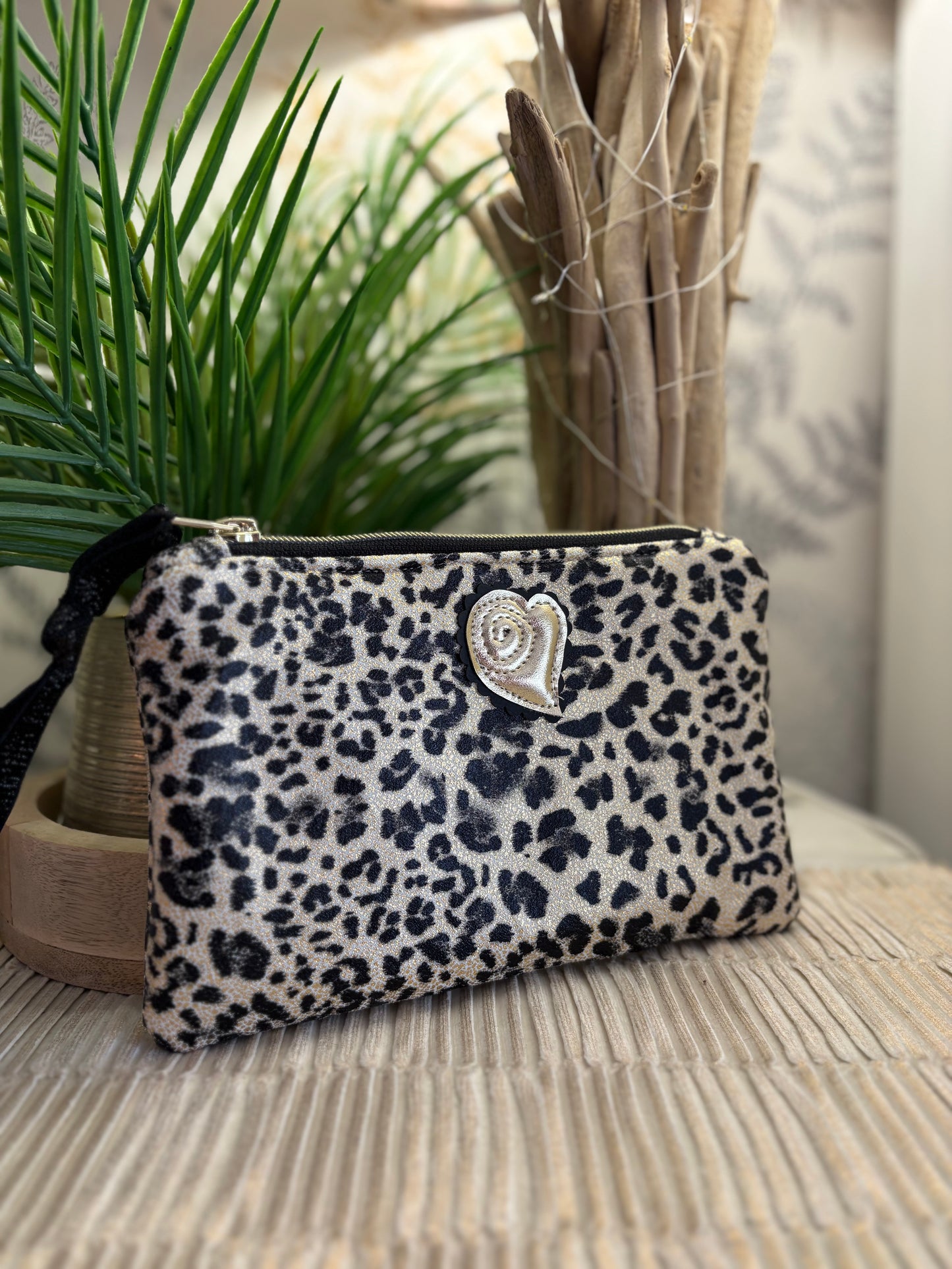 Trousse léopard je t aime