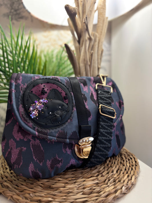Sac à main chat