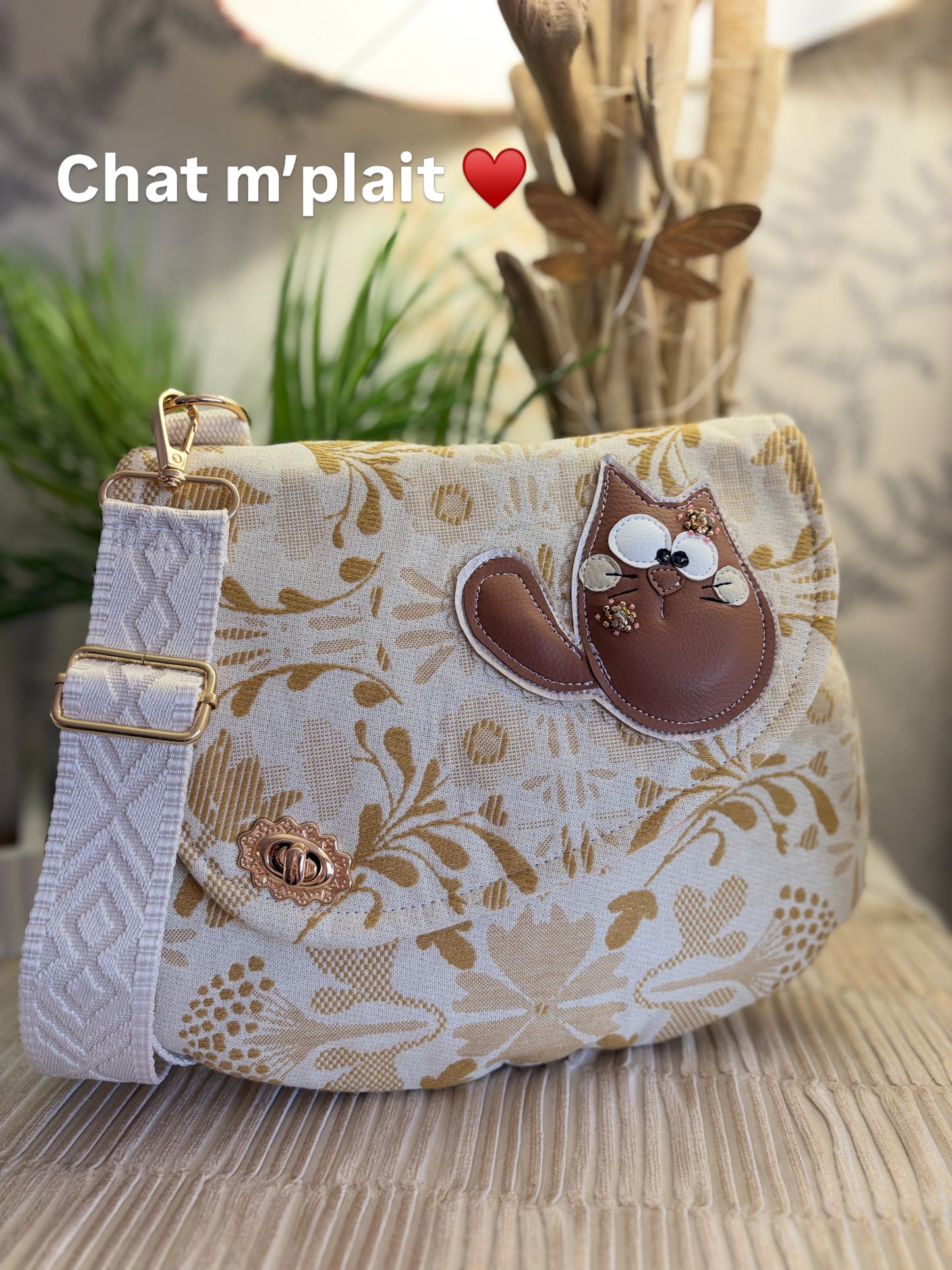 Sac à main Chat m’plait