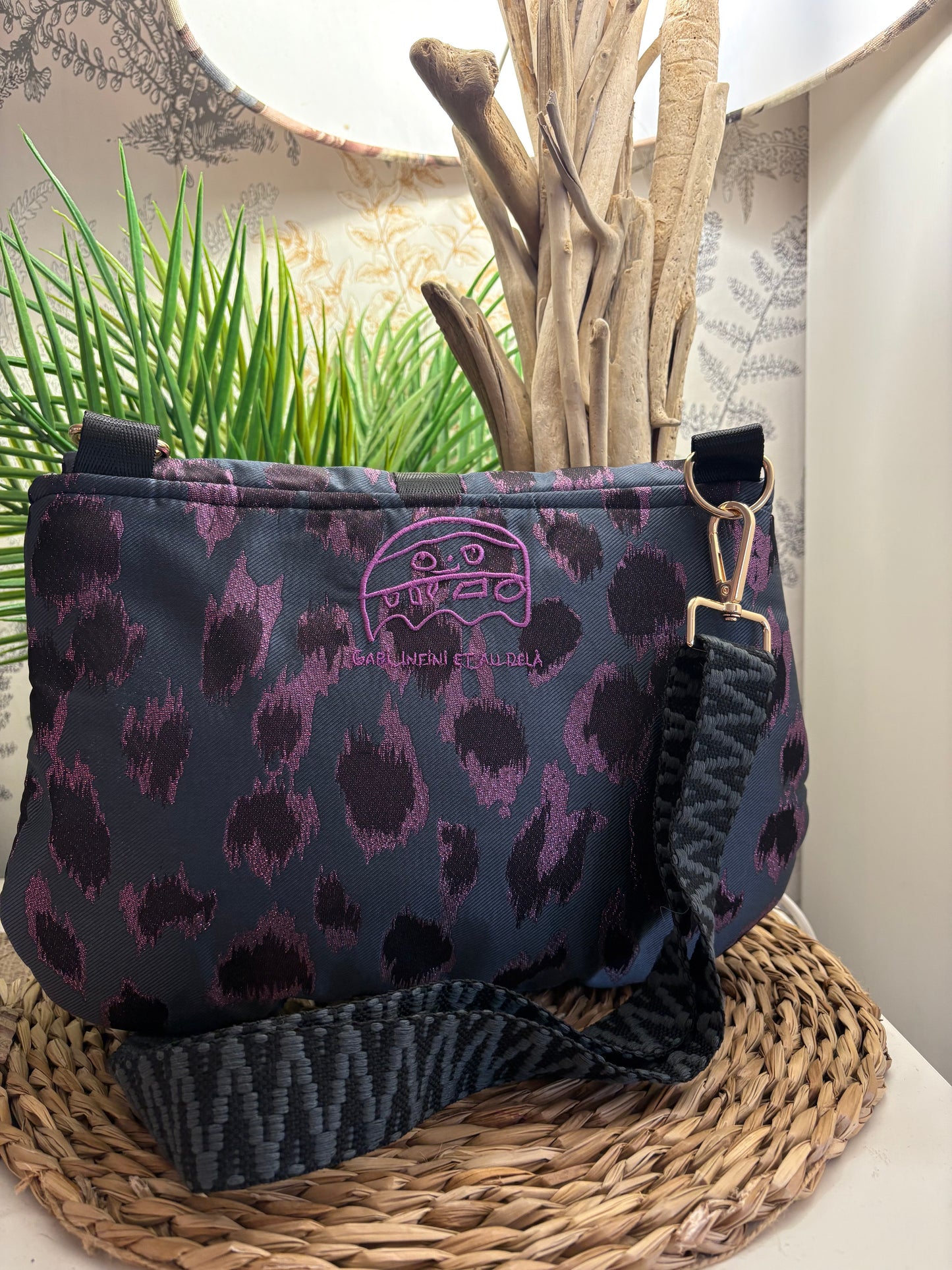 Sac à main chat