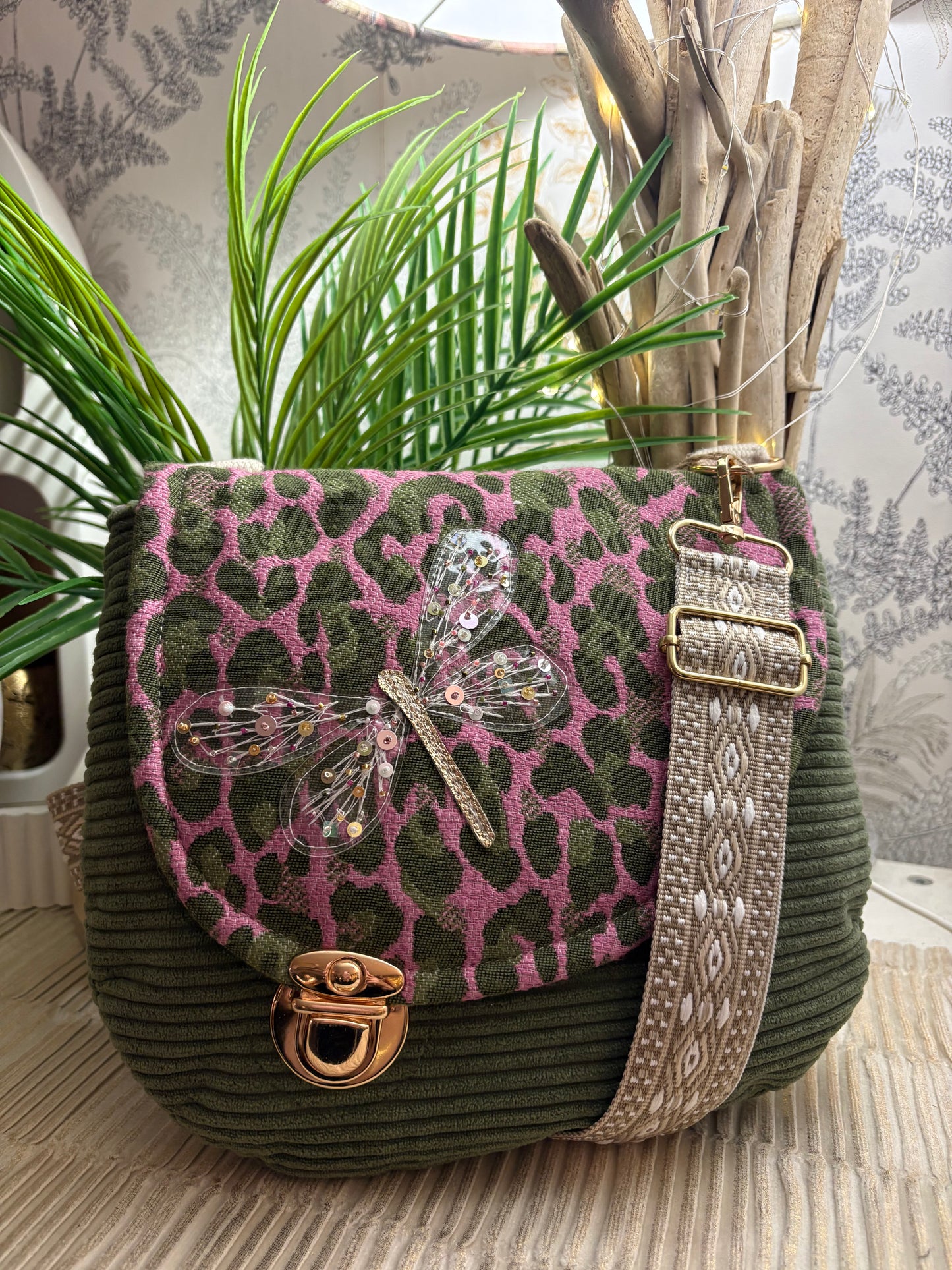Sac à main libellule