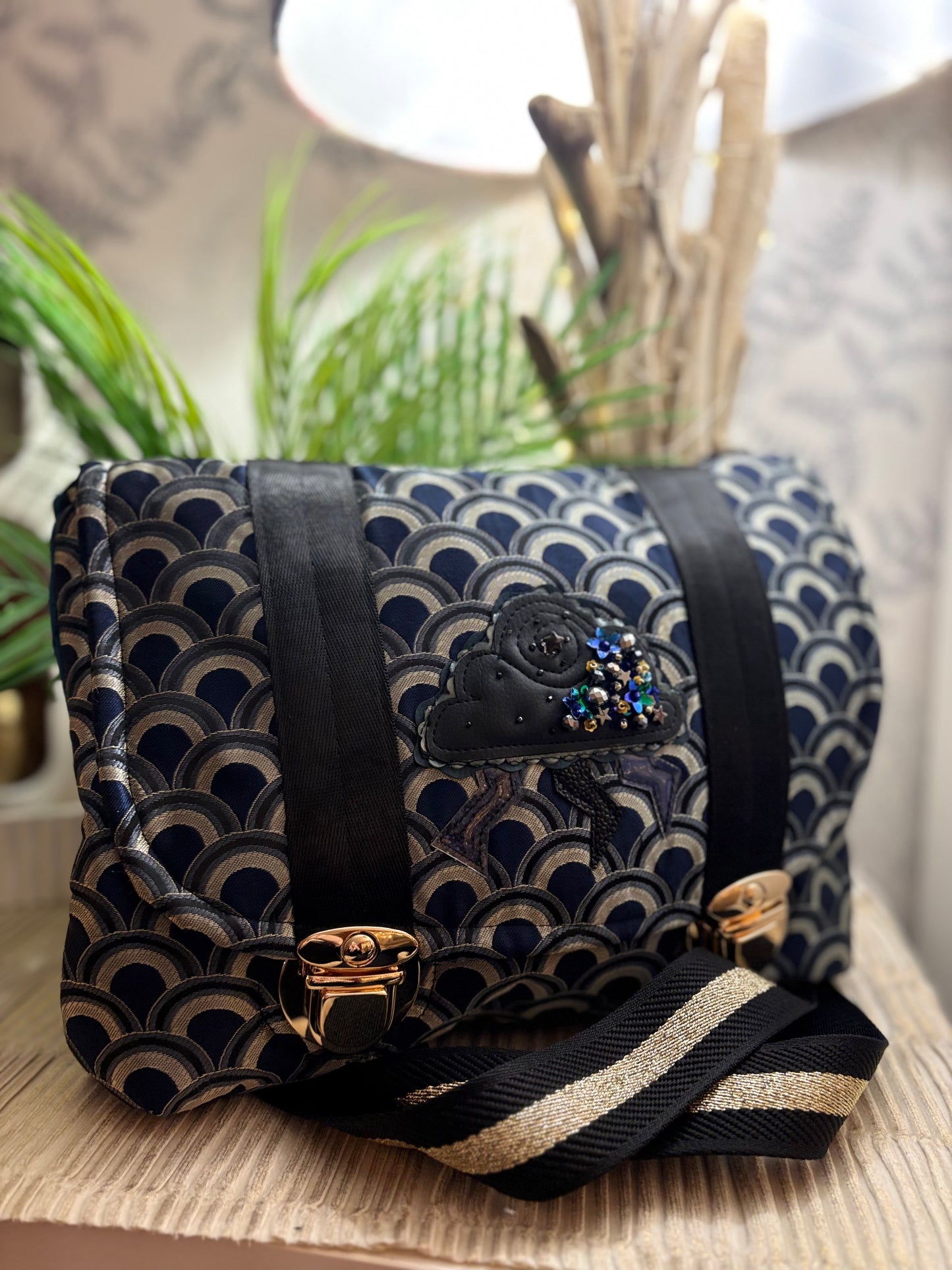 Sac cartable nuage