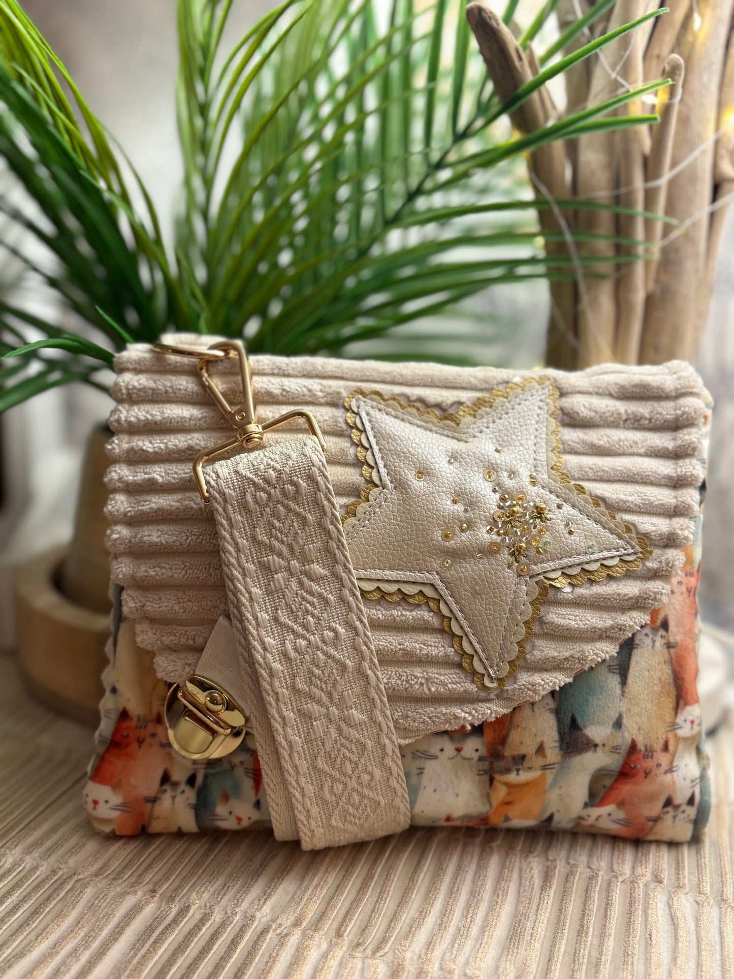 Mini sac étoilé