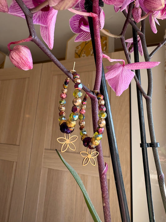 Bouclés fleurs