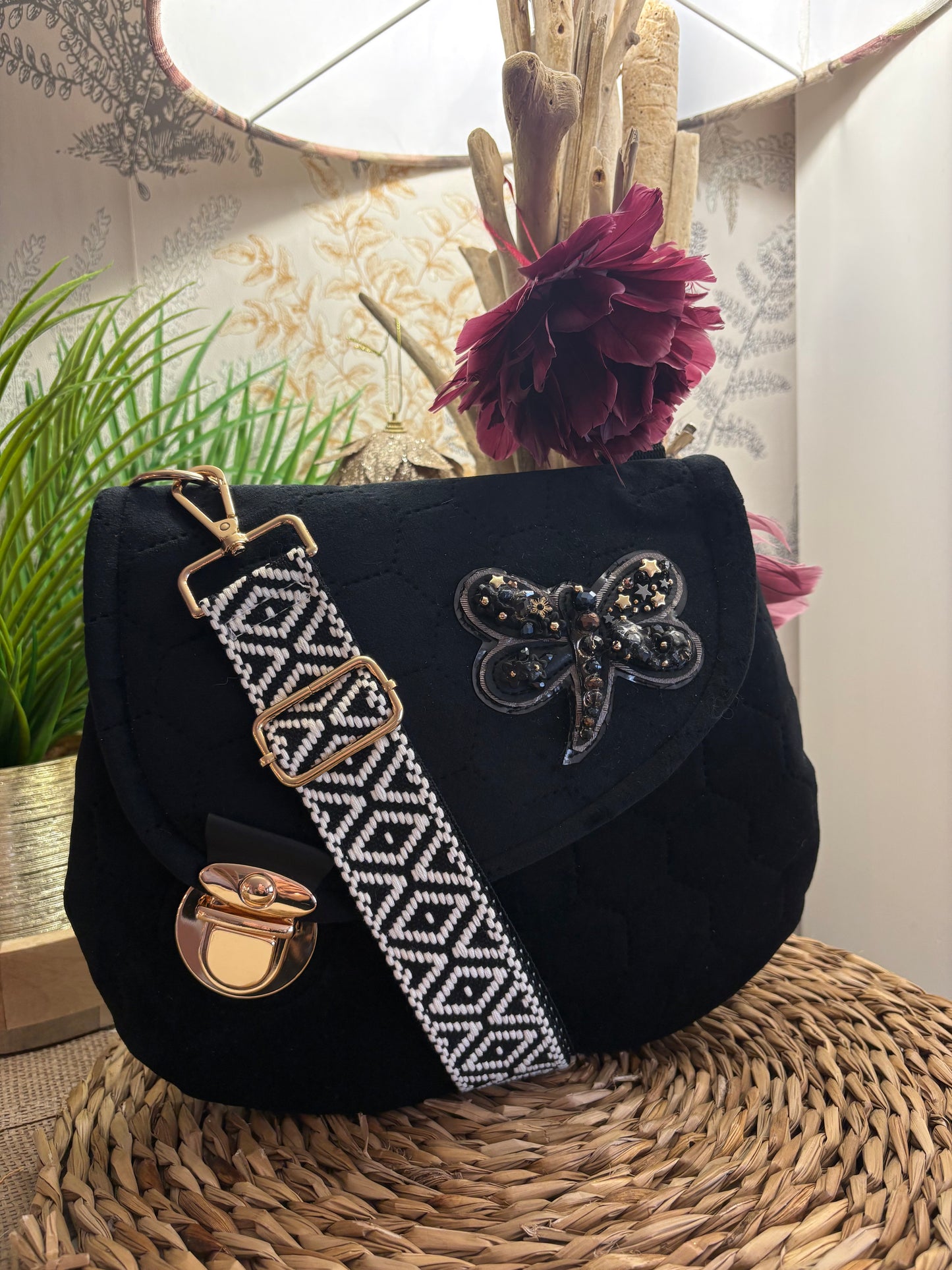 Sac à main libellule