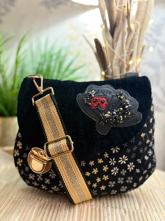Sac à main gingko coccinelle