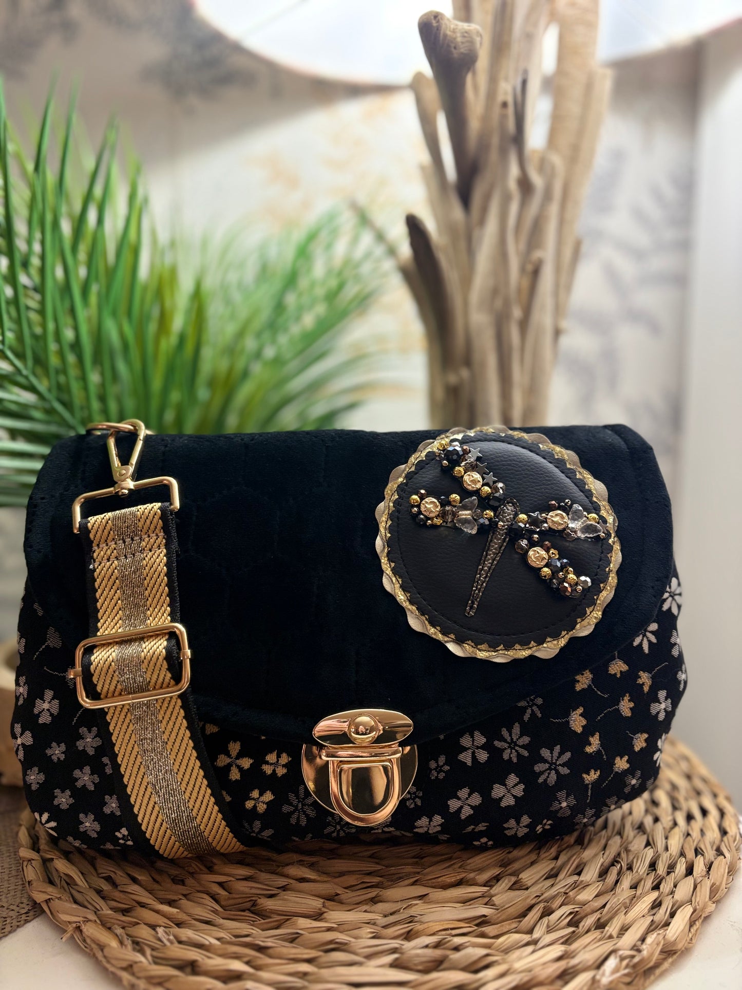 Sac à main libellule