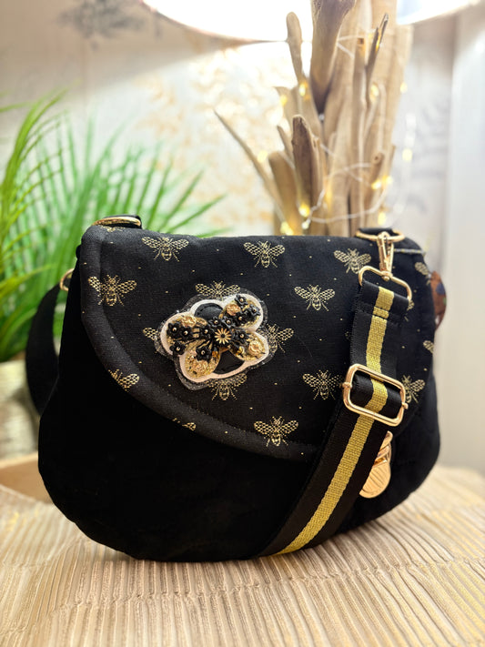 Sac à main mini abeille