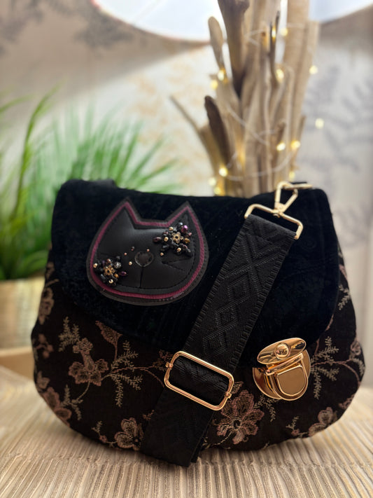 Sac à main chat