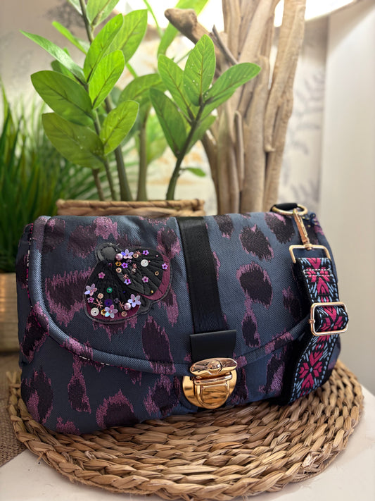 Sac à main papillon de nuit