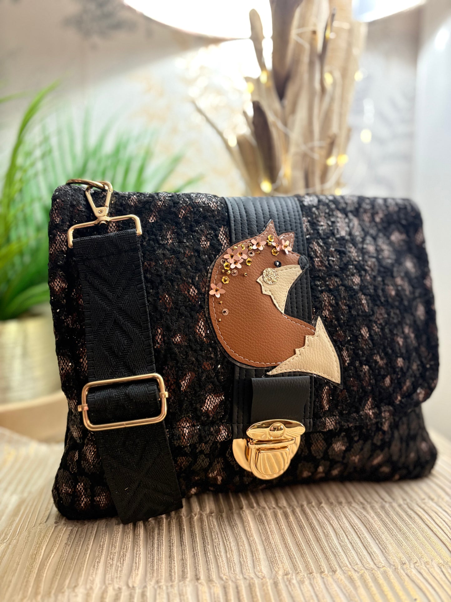 Sac à main renard